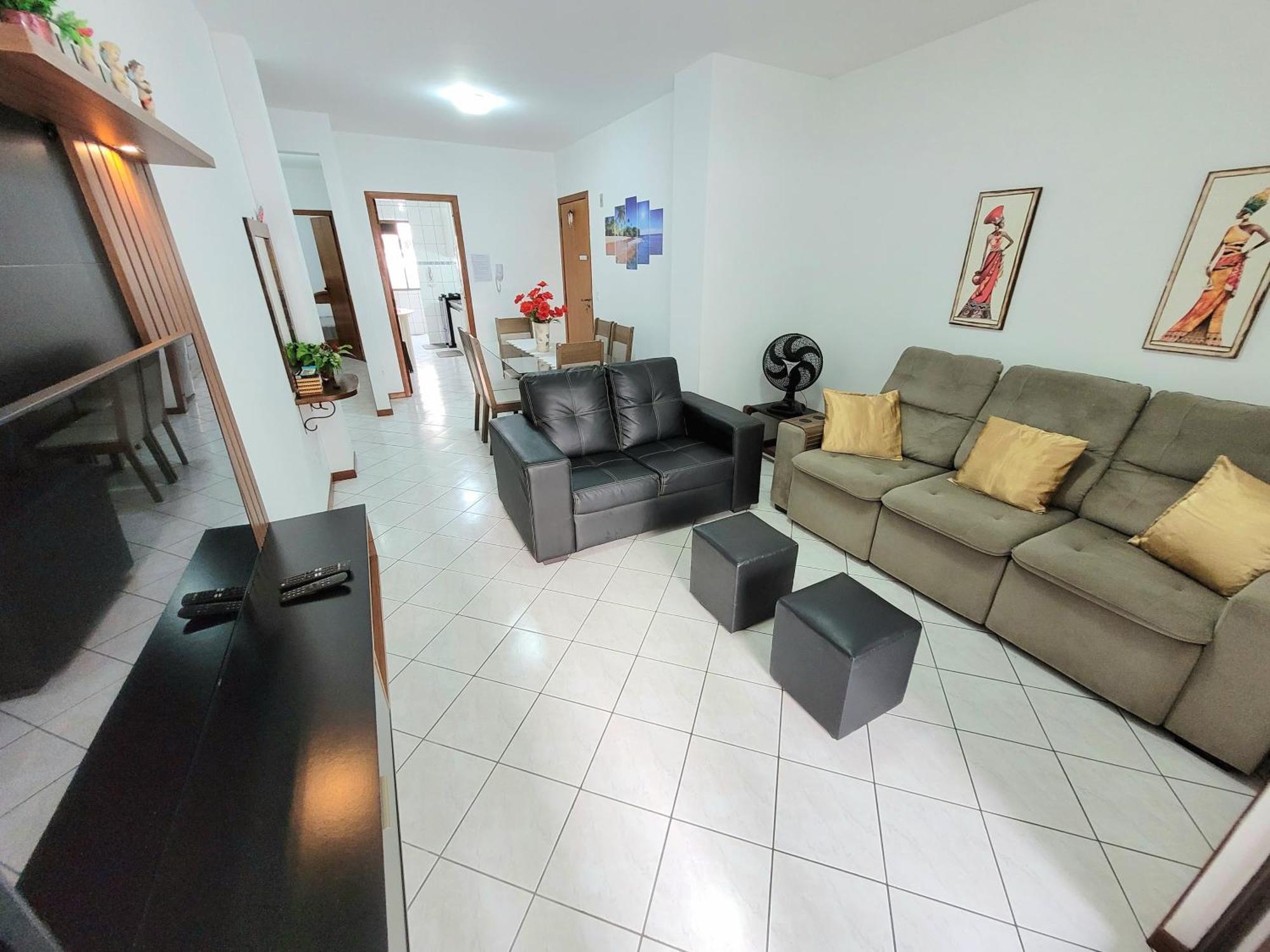 Apartamento 200 Metros Da Praia 03 Quartos Com Ar Condicionado - Meia Praia - 이타페마 외부 사진