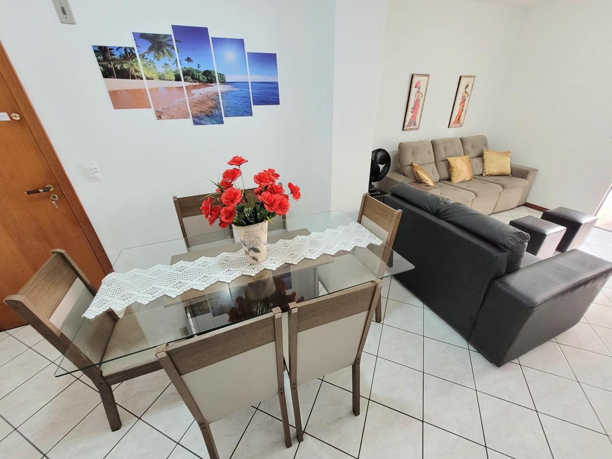 Apartamento 200 Metros Da Praia 03 Quartos Com Ar Condicionado - Meia Praia - 이타페마 외부 사진